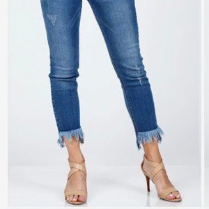 FUN Summer Jeans! M. Rena Iconic Hem Fray Jeans